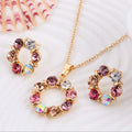 Eternal Circle of Light Jewelry Set
