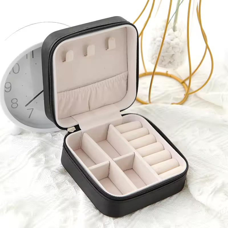 Elegant Travel Jewelry Box Organizer