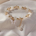 Beautiful Butterfly Beaded Stretch Bracelet