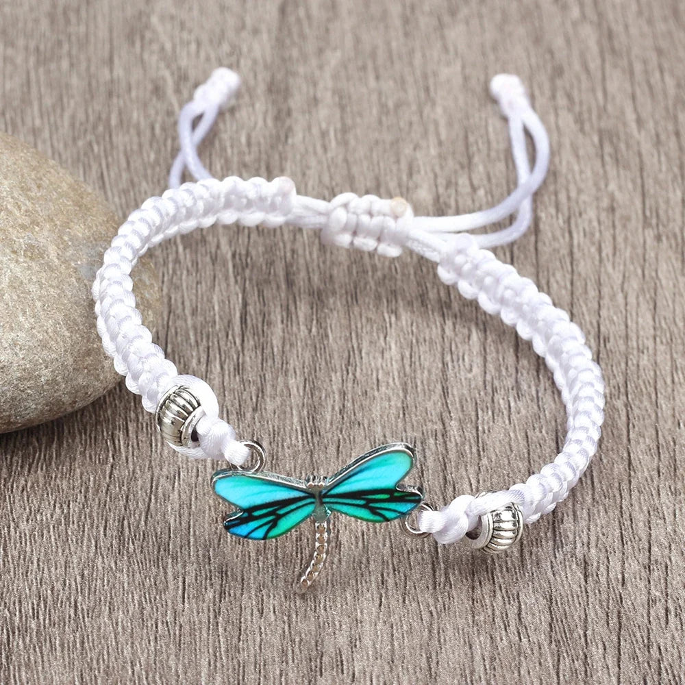 Dragonfly Dreams Handwoven Bracelet